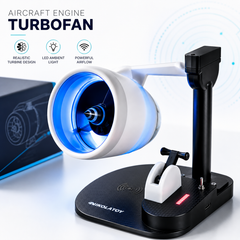 Aircraft Turbofan Jet Engine Fan