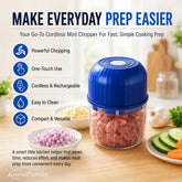 Wireless Electric Mini Food Chopper