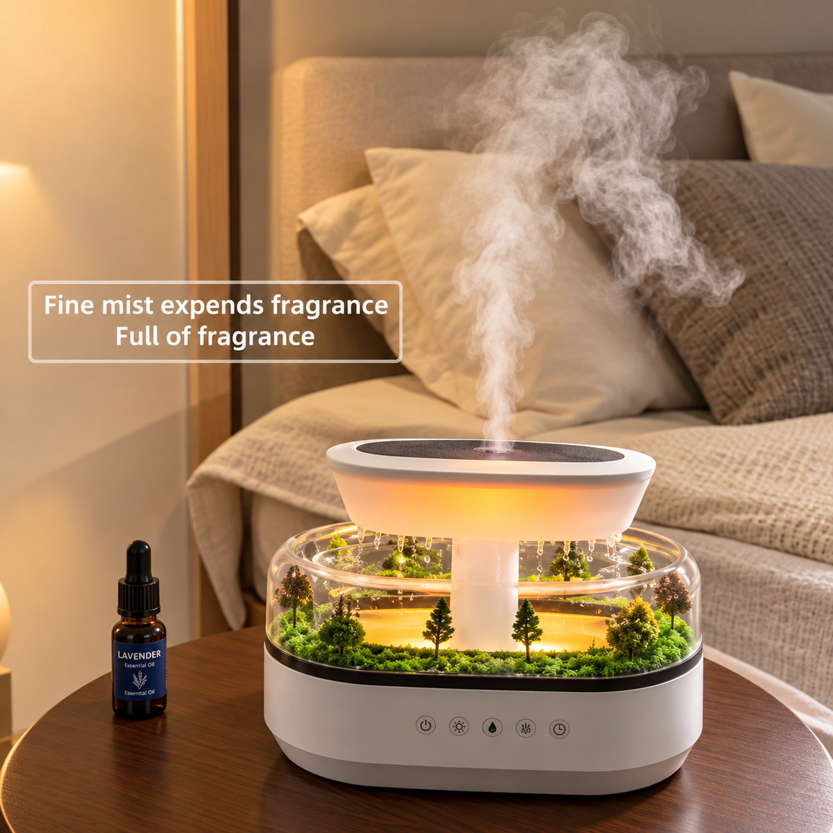 Raindrop Humidifier Plant Landscape