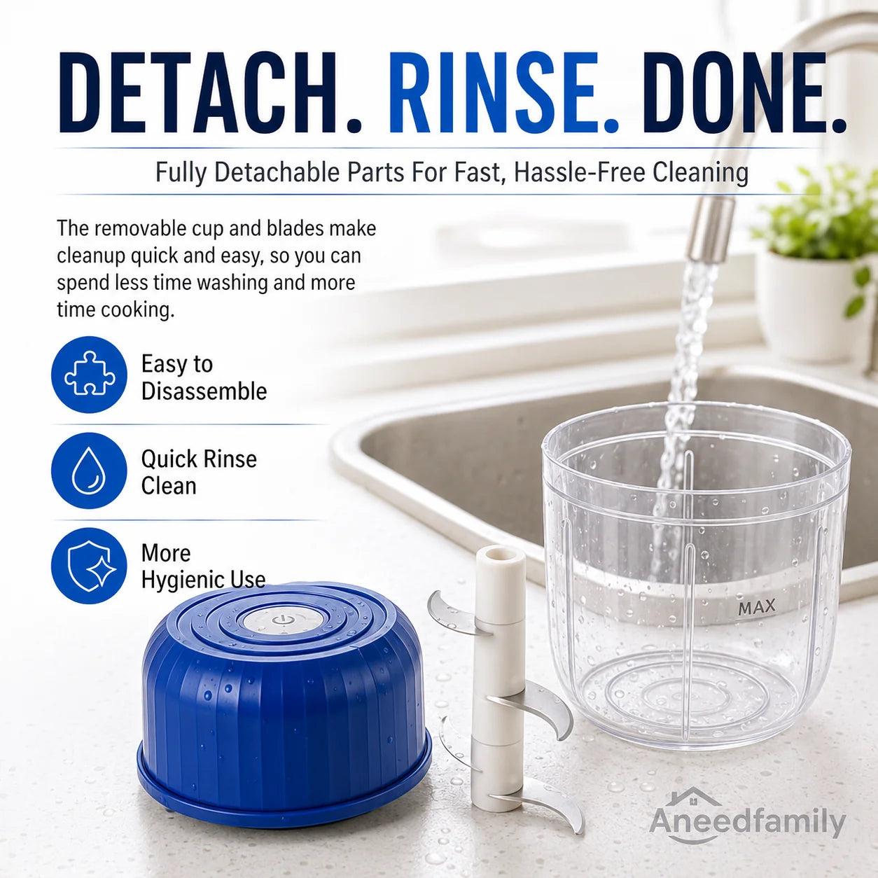 Wireless Electric Mini Food Chopper