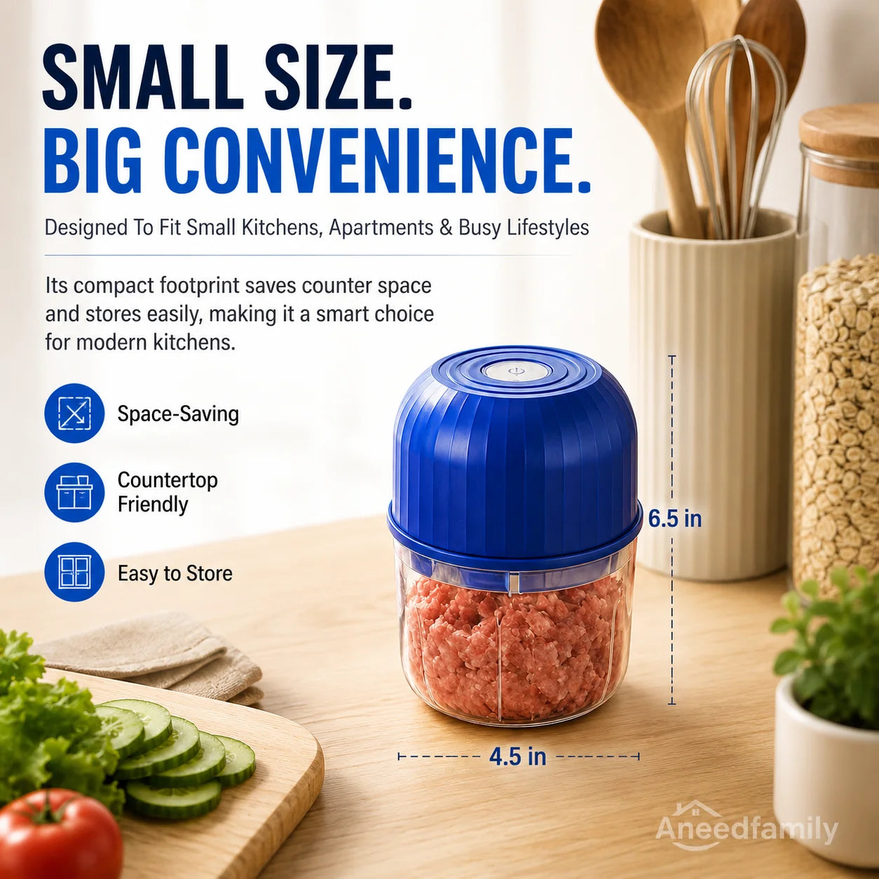 Wireless Electric Mini Food Chopper