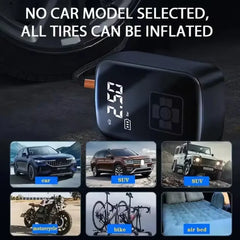 Wireless Tire Inflator Pump