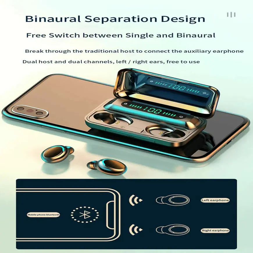 Waterproof Bluetooth Earbuds